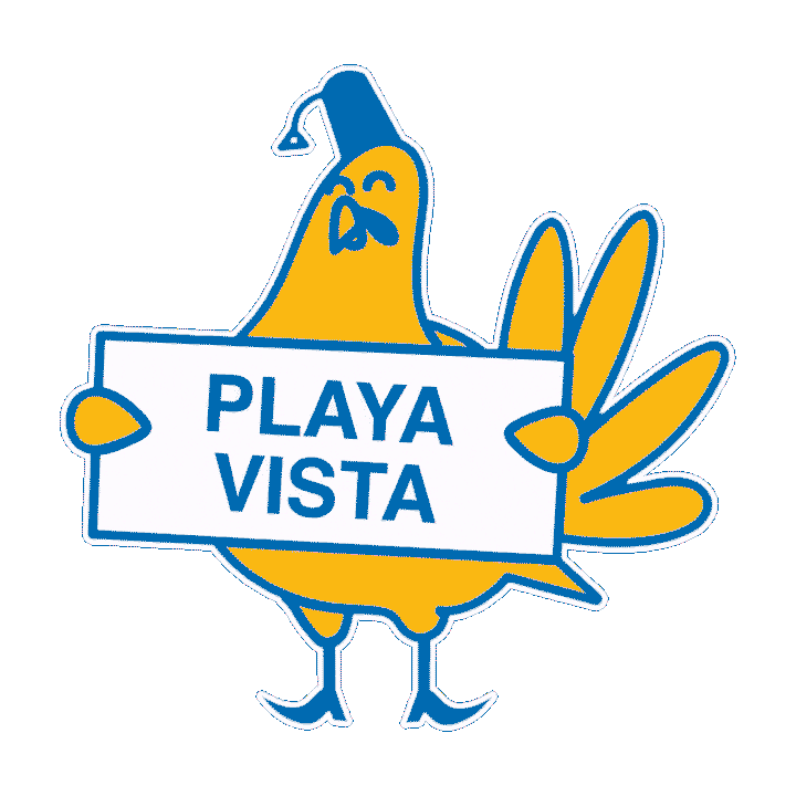 Eat Orange County Sticker by Dizzy Bird
