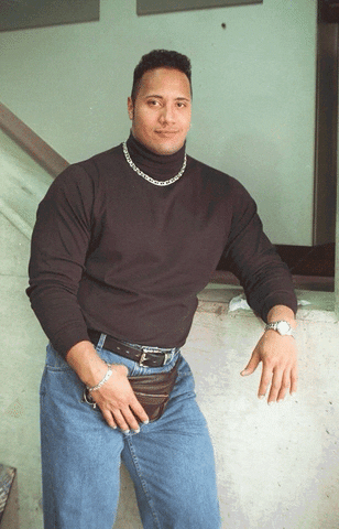 The Rock Fanny Pack GIF - Find & Share on GIPHY