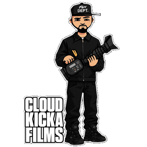 Camera Man Cloud Sticker by @Phetus88