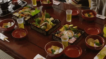 Traditional Food Japan GIF by ATARASHII GAKKO!