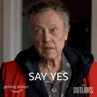 Say Yes Agree With Me GIF by Amazon Prime Video