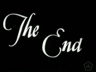 the end background gif
