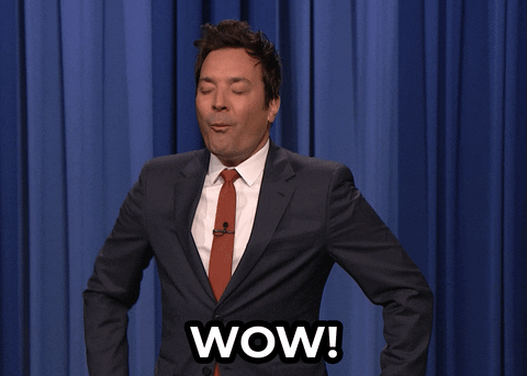Jimmy Fallon Wow GIF by The Tonight Show Starring Jimmy Fallon - Find & Share on GIPHY