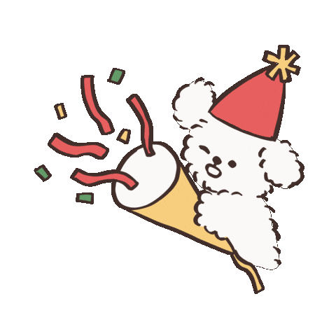 Happy Birthday Ok Sticker by koimoffee