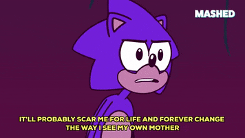 Cannot Unsee Sonic The Hedgehog GIF by Mashed
