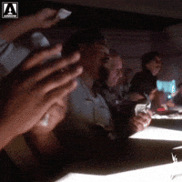 triumph/relief GIF - Happy Make It Rain GIF by Arrow Video