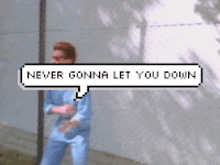 Rick rolling GIFs - Find & Share on GIPHY