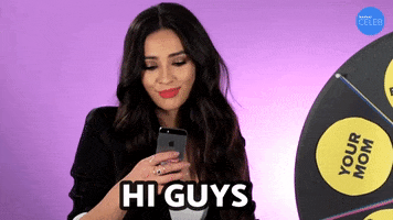 Shay Mitchell Hello GIF by BuzzFeed