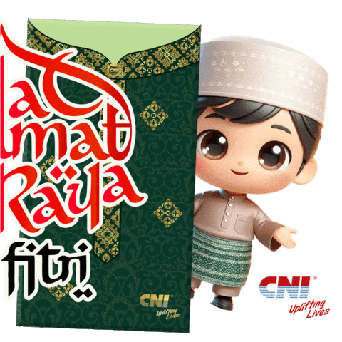 Hari Raya Islam Sticker by CNI