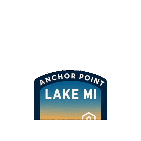 Lake Michigan Sticker by AnchorPointVaca