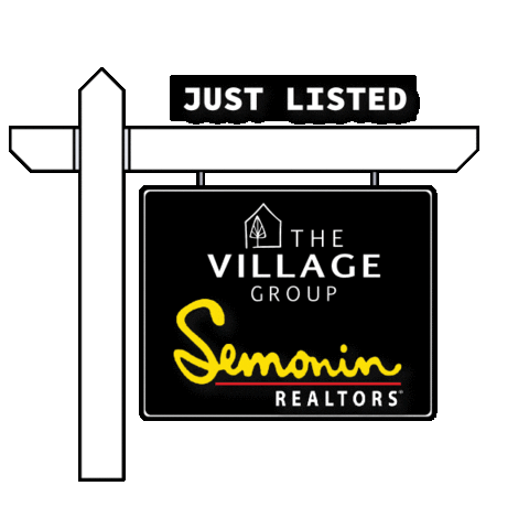 Home Listing Sticker by The Village Group, Semonin Realtors