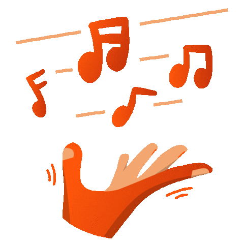 Musica Orchestra Sticker by Puntofuga