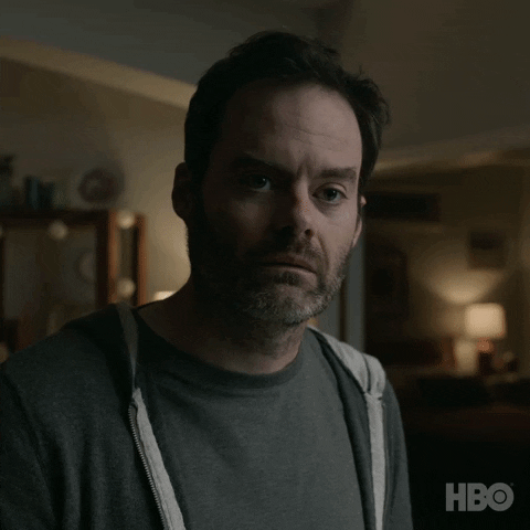 Bill Hader Reaction GIF by HBO
