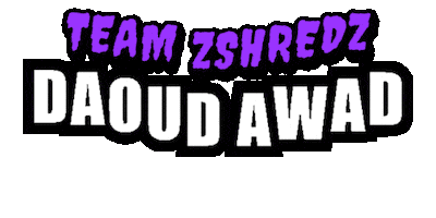 Daoud Awad Sticker by ZShredz