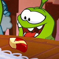 Sweet Tooth Candy GIF by Om Nom