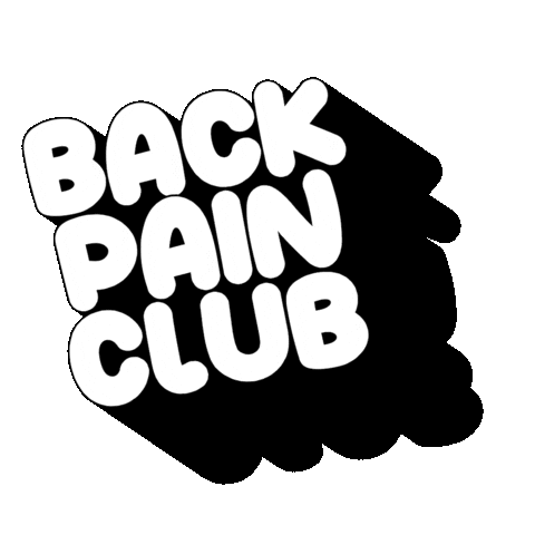 Back Pain Sticker by AUF CCS