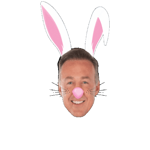 Bunny Easter Sticker by wettermarkkeith