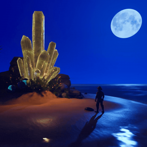 Explore Full Moon GIF by Gameforge