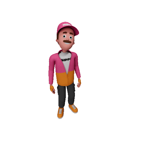 3D Thumbs Up Sticker by Huppa