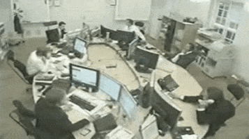 angry office GIF