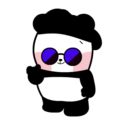 free style panda GIF by Shiny bear