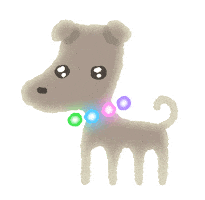 Happy Dog Sticker