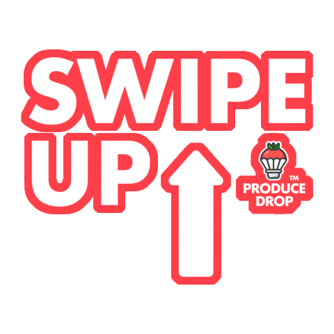 Produce Drop Sticker