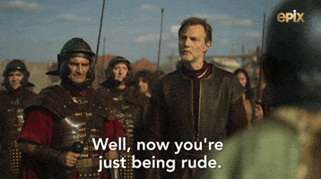 Respect Mean GIF by Britannia on EPIX
