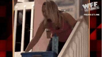 stairs fails GIF by World’s Funniest