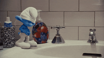 Excuse Me Animation GIF by The Smurfs