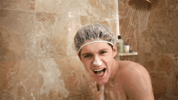 one direction shower GIF