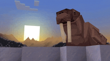 Frozen Planet Earth GIF by Minecraft