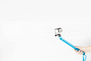 selfie stick gopro accessories GIF by Photojojo