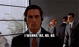 American Psycho Song GIF