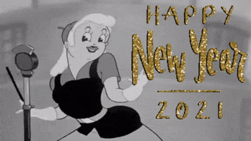 Happy New Year GIF by Fleischer Studios