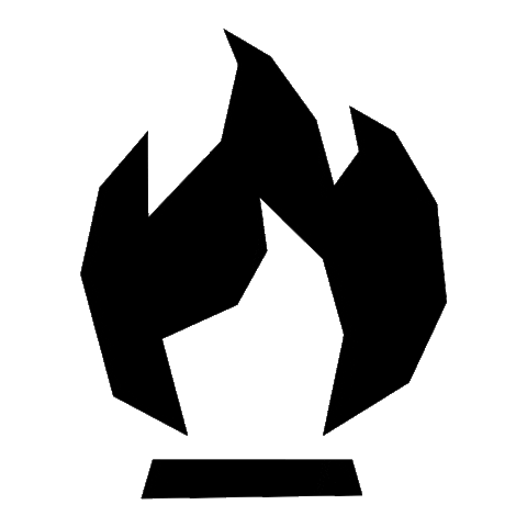 Fire Tiobakinas Sticker by tioBák