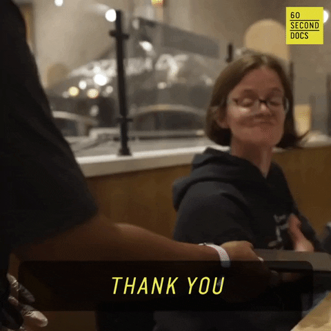 Sign Language Thank You GIF by 60 Second Docs