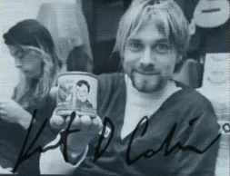 kurt cobain legend GIF