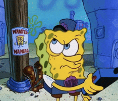 Suspicious Spongebob Squarepants GIF