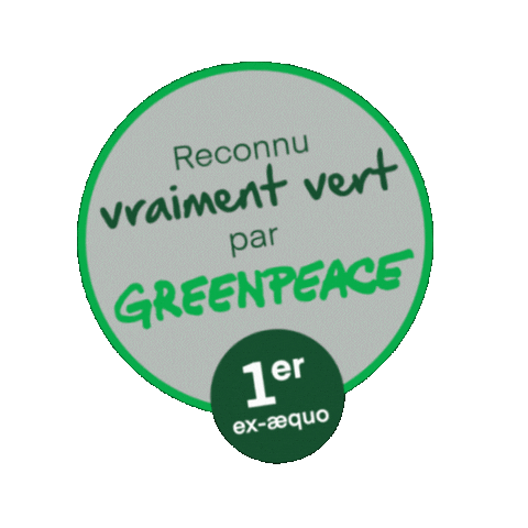 Electricity Greenpeace Sticker by Planète OUI