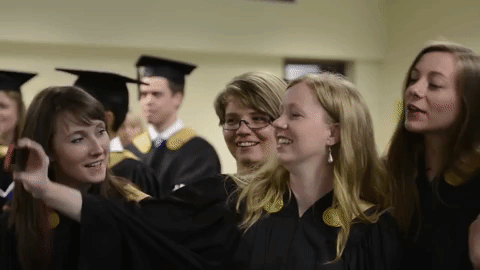 Selfie Graduation Gif