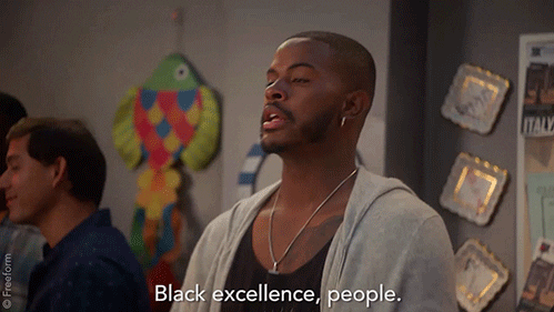 black excellence GIF by grown-ish