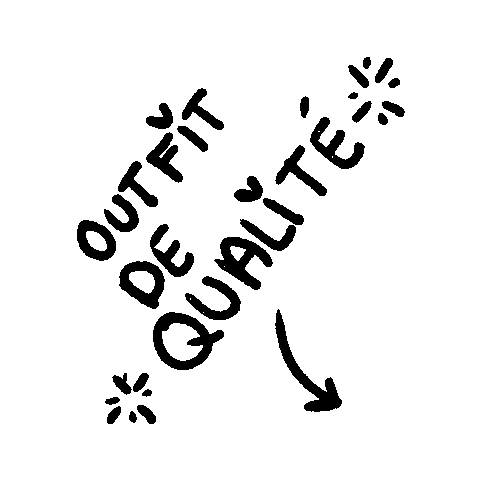 Black Outfit Sticker