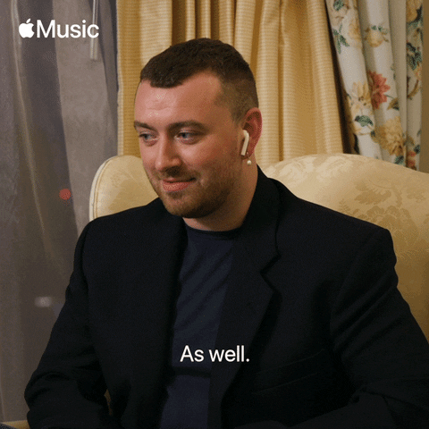 I Guess So Sam Smith GIF by Apple Music