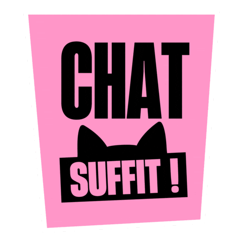 Cat Dog Sticker by Fichier National I-CAD
