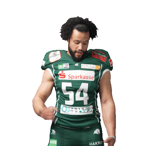 Football Biceps Sticker by Schwäbisch Hall Unicorns