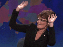 Celebrating Sarah Palin GIF - Find & Share on GIPHY