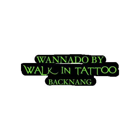 Walkin Sticker by Walk In Tattoo