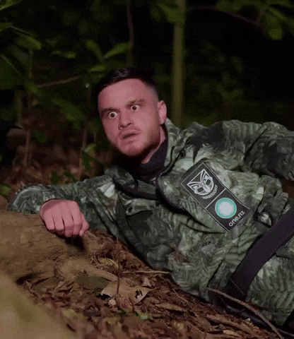 Surprised Hunter GIF