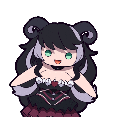 Chibi Demon Sticker